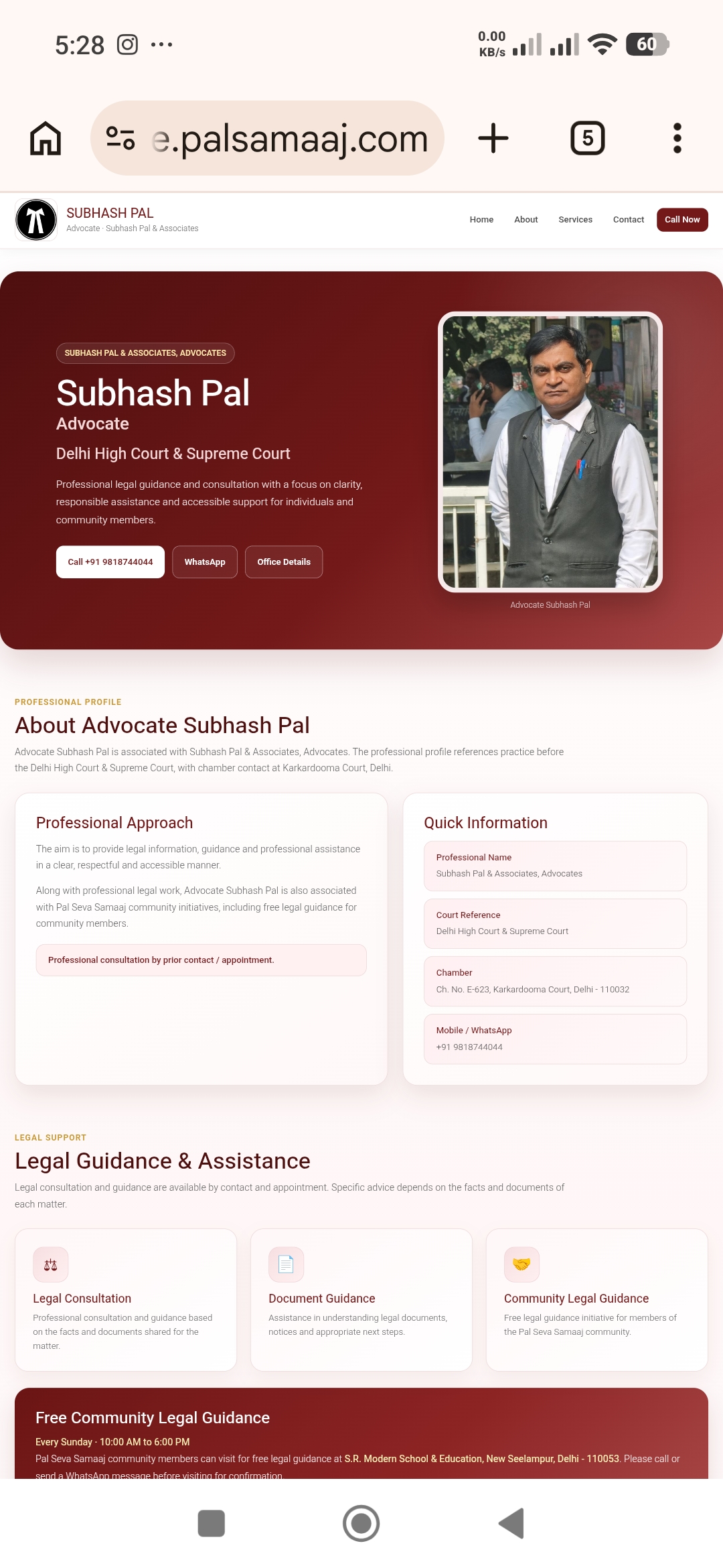 Legal Service